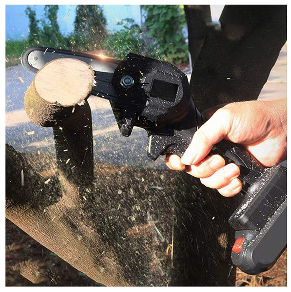 Mini Motosierra De Mano 2 Bateria